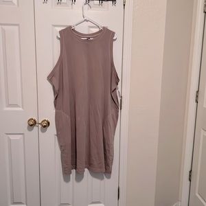 Brown, Cotton dress, Old Navy, 4X, New with Tags